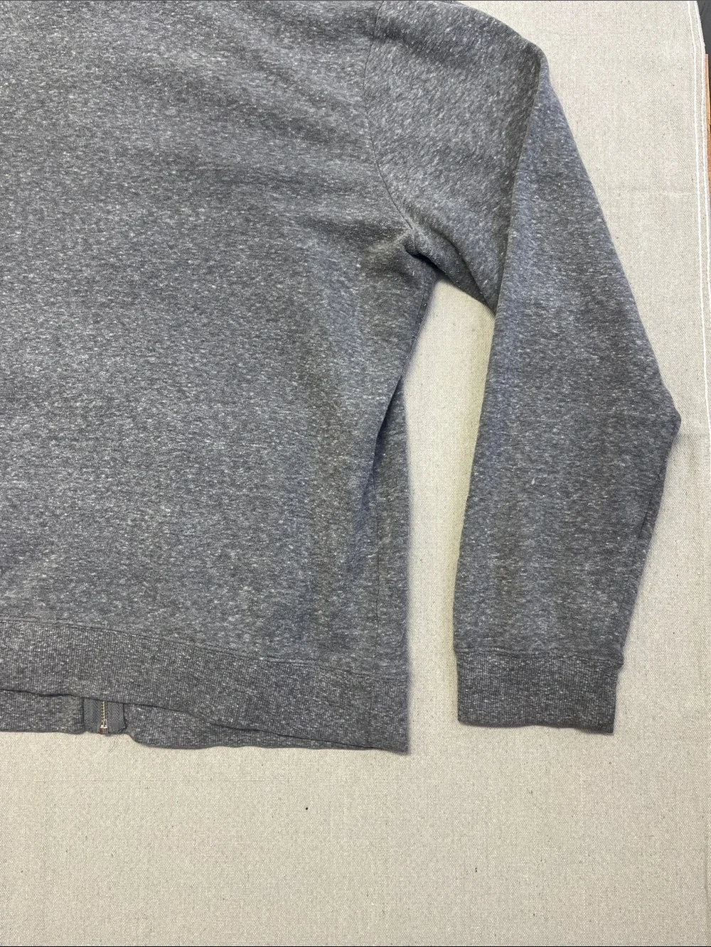 Peloton Gray Full Zip Hoodie XL Athletic Workout Athleisure Sweatshirt